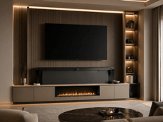 Premium Motion mit motorisierter TV-Halterung